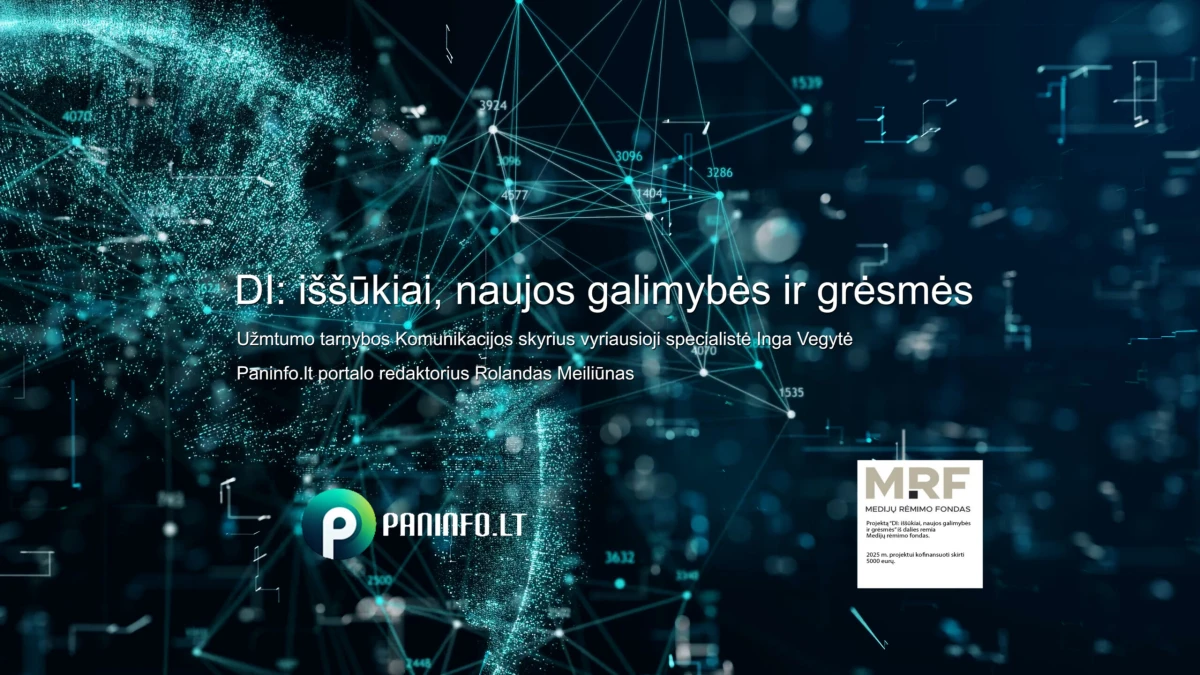 "DI: iššūkiai, naujos galimybės ir grėsmės. Kokie iššūkiai laukia darbo rinkos?