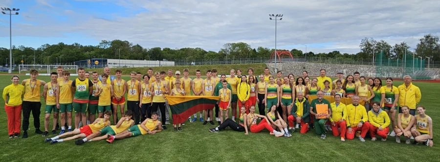 Panevėžio sporto centro lengvaatlečiai dalyvavo Baltijos šalių čempionate