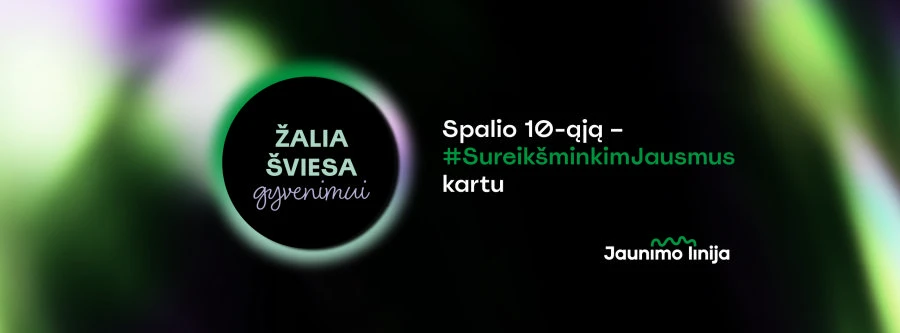Spalio 10-ąją – penktoji nacionalinė akcija „Žalia šviesa gyvenimui“ Lietuvoje: ką verta žinoti?