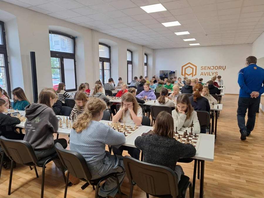 Panevėžio šachmatininkės Lietuvos čempionate iškovojo bronzą