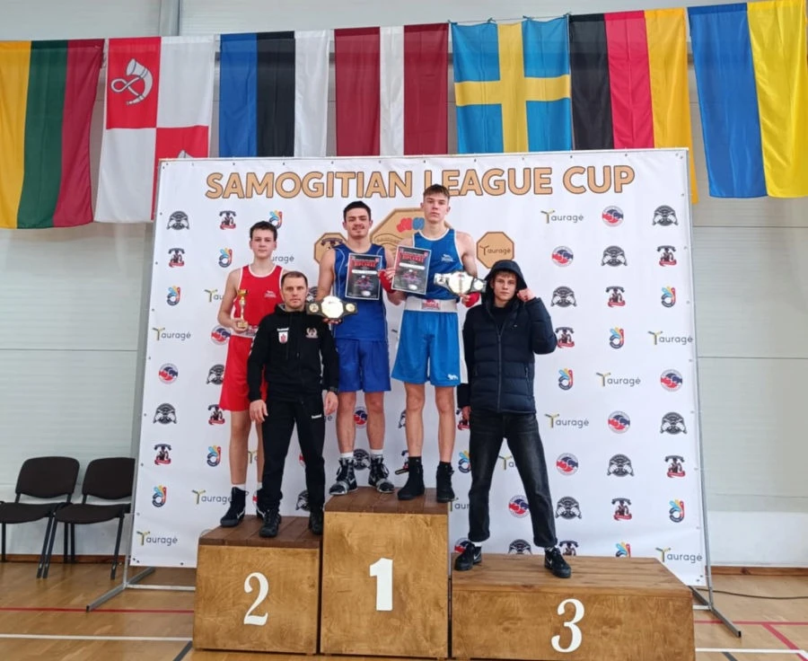 Tarptautiniame bokso turnyre iškovoti 4 medaliai