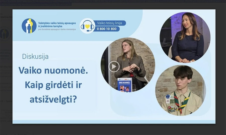 Vaiko teisių gynėjai pataria: kaip išgirsti ir suprasti vaiko nuomonę? (su video)