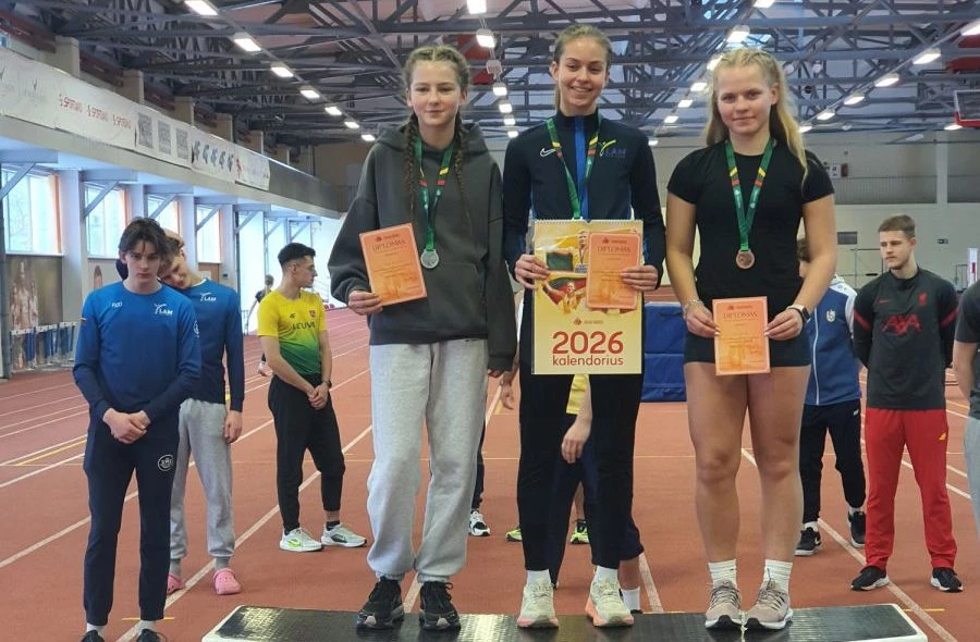 Panevėžio lengvaatlečių triumfas: iš Šiaulių parvežti čempionų titulai