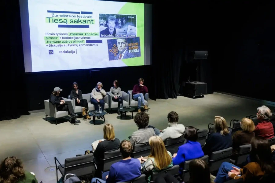 Žurnalistikos festivalis „Tiesą sakant“ Panevėžyje