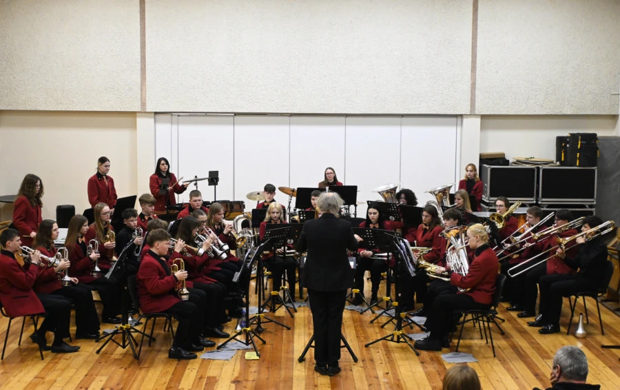 Panevėžio rajono orkestras „Aukštyn“ išlydėtas į Europos pučiamųjų instrumentų čempionatą