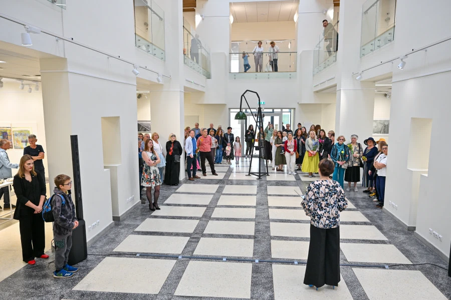 Panevėžio dailės galerijoje atidaryta paroda „Aukštaitijos dailė 2026. Įkvėpimo topografija“