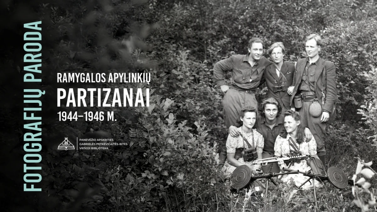 Bibliotekoje – pirmąsyk į dienos šviesą grįžtančios partizanų istorijos