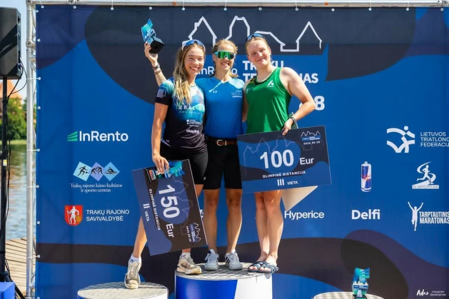 Panevėžio Raimundo Sargūno sporto gimnazijos auklėtiniai skynė medalius šalies triatlono čempionate