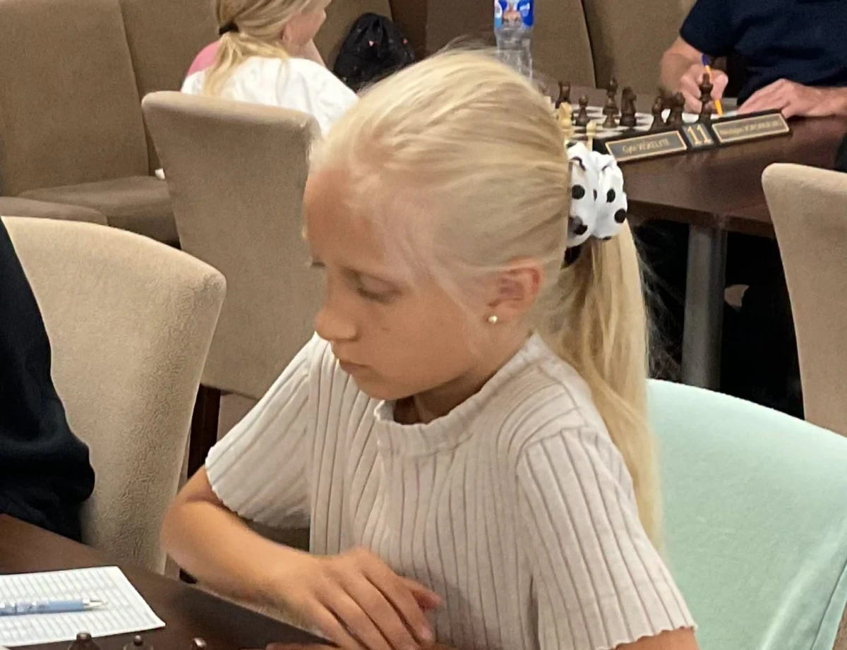 Panevėžio sporto centro šachmatininkė M. Katinaitė iškovojo bronzą