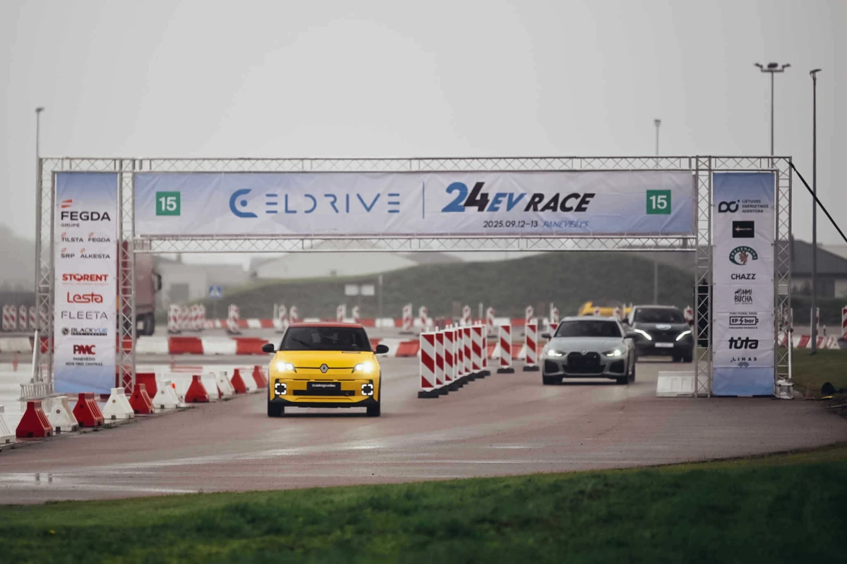 Iki „Eldrive“ 24H elektromobilių lenktynių Panevėžyje liko savaitė. Ko tikėtis?