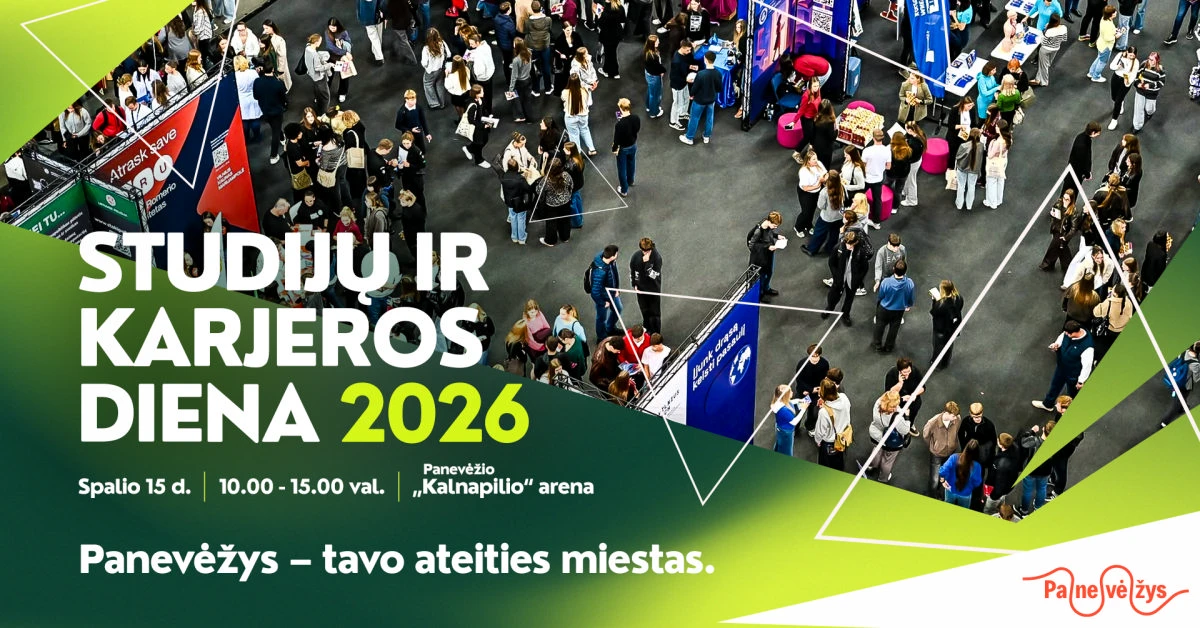 Panevėžyje vyks „Studijų ir karjeros diena 2026“