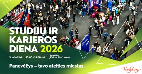 Panevėžyje vyks „Studijų ir karjeros diena 2026“